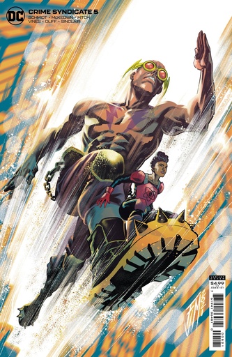 [MAR219257] Crime Syndicate #5 (Francis Manapul Card Stock Variant)