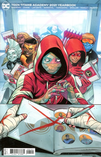 [FEB218688] Teen Titans Academy: 2021 Yearbook #1 (Rafa Sandoval Card Stock Variant)