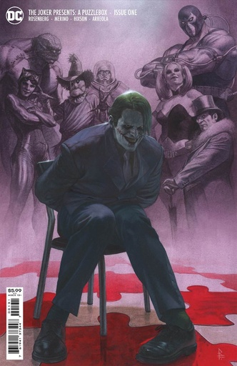 [APR219181] The Joker Presents: A Puzzlebox #1 of 7 (Riccardo Federici Card Stock Variant)