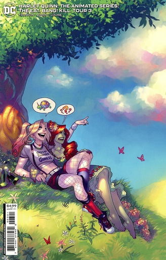 [JUL219097] Harley Quinn: The Animated Series - The Eat. Bang! Kill. Tour #3 of 6 (Meghan Hetrick Card Stock Variant)
