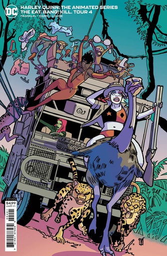 [OCT213130] Harley Quinn: The Animated Series - The Eat. Bang! Kill. Tour #4 of 6 (Valentine De Landro Card Stock Variant)