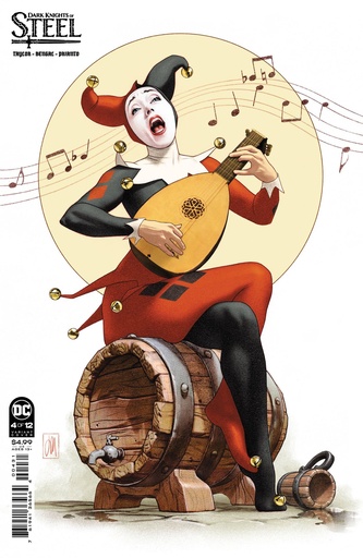 [DEC213082] Dark Knights of Steel #4 of 12 (Cover B Card Stock Variant)