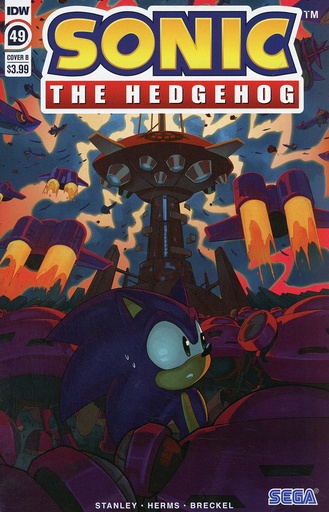 [FEB220421] Sonic the Hedgehog #49 (Cover B Gigi Dutreix Variant)
