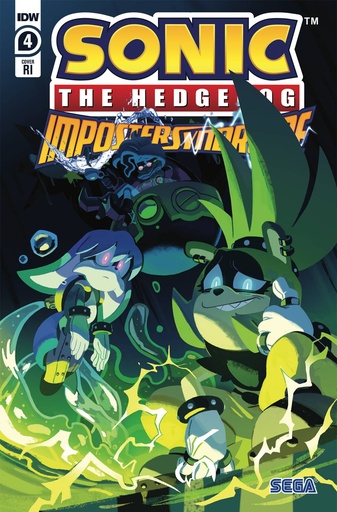 [MAR220488] Sonic the Hedgehog: Imposter Syndrome #4 of 4 (1:10 Nathalie Fourdraine Variant)