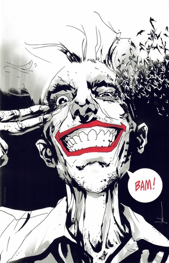 [AUG190440RX1] Joker: Year Of The Villain #1 (Retailer Exclusive Jock B&W Variant)