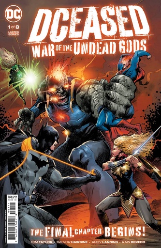 [JUN223397] DCeased: War of the Undead Gods #1 (Cover A Trevor Hairsine)