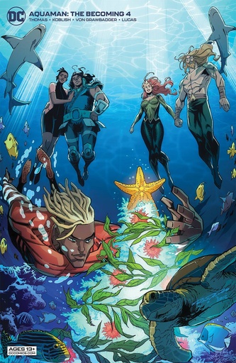 [OCT213089] Aquaman: The Becoming #4 of 6 (Cover B Randolph Card Stock Variant)