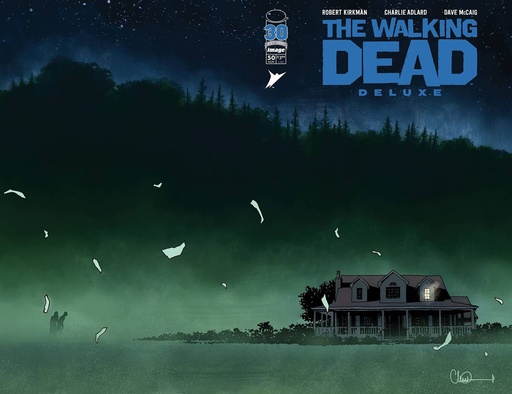 [SEP220085] The Walking Dead: Deluxe #50 (Cover E Charlie Adlard Wraparound Variant)