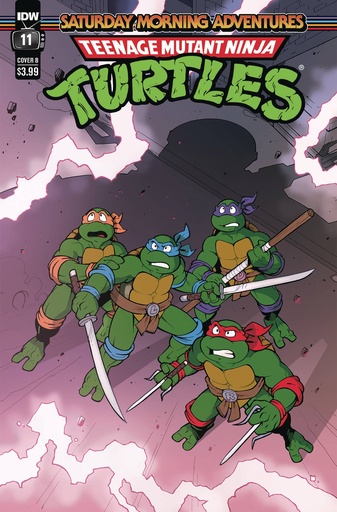 [DEC231066] Teenage Mutant Ninja Turtles: Saturday Morning Adventures Continued #11 (Cover B Jack Lawrence)