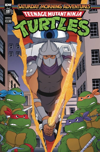 [DEC231065] Teenage Mutant Ninja Turtles: Saturday Morning Adventures Continued #11 (Cover A Dan Schoening)