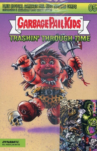 [DEC230360] Garbage Pail Kids: Trashin' Through Time #5 (Cover D Classic Trading Card Variant)