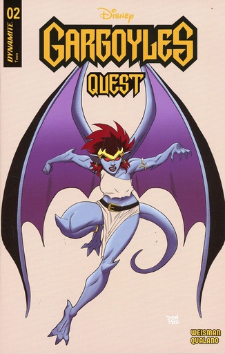 [DEC230303] Gargoyles: Quest #2 (Cover C Drew Moss Color Bleed Variant)