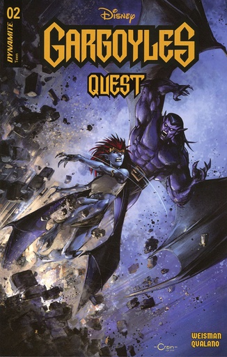 [DEC230301] Gargoyles: Quest #2 (Cover A Clayton Crain)