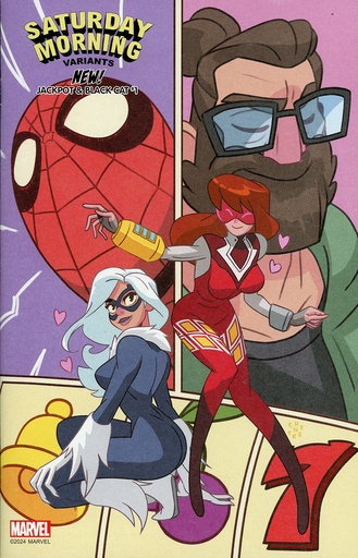 [JAN240526] Jackpot and Black Cat #1 (Sean Galloway Saturday Morning Variant)