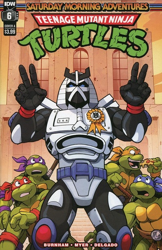 [AUG231426] Teenage Mutant Ninja Turtles: Saturday Morning Adventures Continued #6 (Cover A Jack Lawrence)