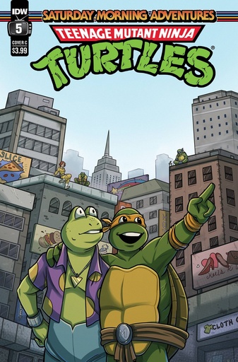 [JUL231257] Teenage Mutant Ninja Turtles: Saturday Morning Adventures Continued #5 (Cover C Audrey Suntrup)