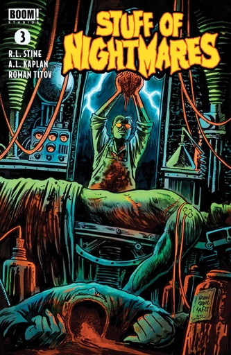 [SEP220437] Stuff of Nightmares #3 of 4 (Cover A Francesco Francavilla)