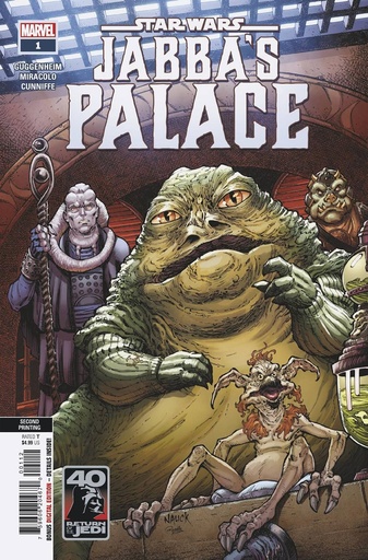[FEB239135] Star Wars: Return of the Jedi - Jabba's Palace #1 (2nd Printing Todd Nauck Variant)