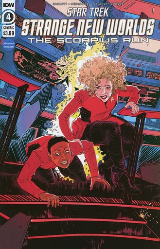 [SEP231293] Star Trek: Strange New Worlds - The Scorpius Run #4 (Cover C Hayden Sherman)