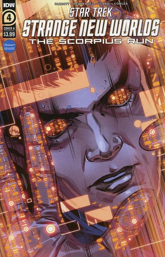 [SEP231291] Star Trek: Strange New Worlds - The Scorpius Run #4 (Cover A Angel Hernandez)