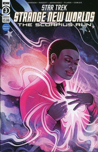 [AUG231410] Star Trek: Strange New Worlds - The Scorpius Run #3 (Cover B Elizabeth Beals)