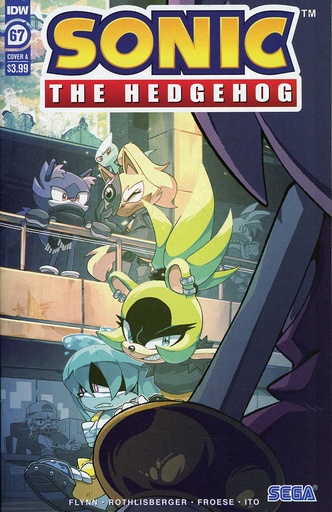 [SEP231272] Sonic the Hedgehog #67 (Cover A Miles Arq)
