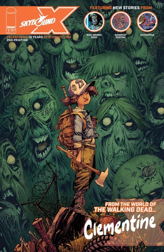 [MAY219329] Skybound X #1 (2nd Printing Jorge Corona Variant)