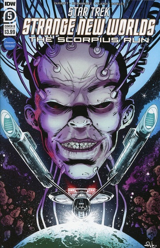 [OCT231345] Star Trek: Strange New Worlds - The Scorpius Run #5 (Cover B Sean Von Gorman)