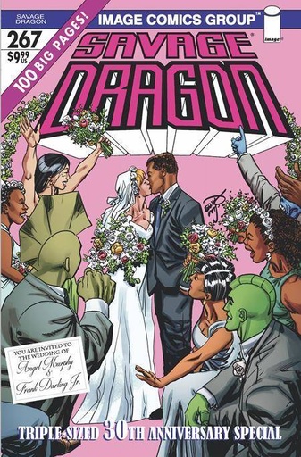 [AUG238746] Savage Dragon #267 (Cover B Erik Larsen 70s Trade Dress Variant)