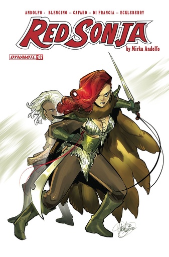 [JAN220654] Red Sonja #7 (Cover A Mirka Andolfo)