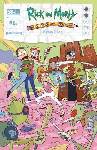 [FEB241601] Rick and Morty Finals Week: BrawlHer #1 (Cover B James Lloyd)