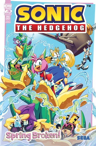 [FEB241047] Sonic the Hedgehog: Spring Broken! #1 (Cover A Adam Bryce Thomas)