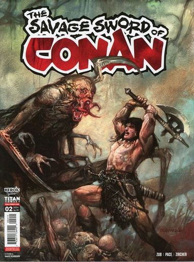 [FEB240513] Savage Sword of Conan #2 (Cover A Dave Dorman)