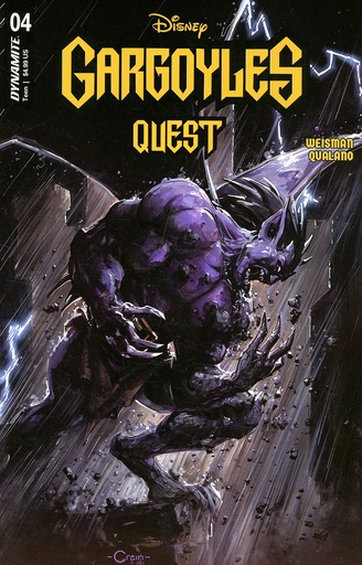 [FEB240249] Gargoyles: Quest #4 (Cover A Clayton Crain)