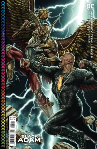 [AUG223315] Multiversity: Teen Justice #5 of 6 (Cover C Lee Bermejo Black Adam Movie Card Stock Variant)