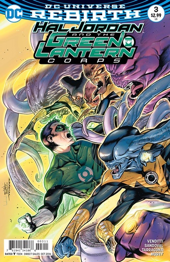 [JUN160264] Hal Jordan and the Green Lantern Corps #3