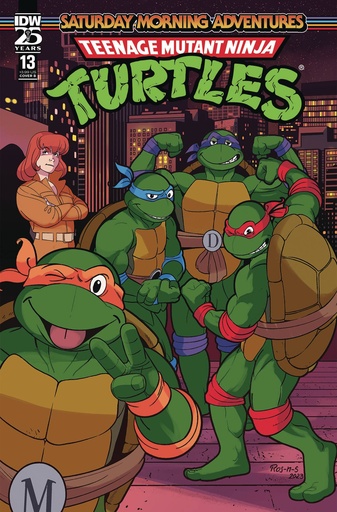 [MAR241187] Teenage Mutant Ninja Turtles: Saturday Morning Adventures Continued #13 (Cover B Ramon Rosanas)