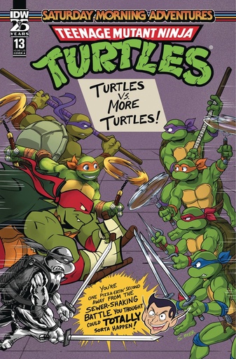 [MAR241186] Teenage Mutant Ninja Turtles: Saturday Morning Adventures Continued #13 (Cover A Sarah Myer)