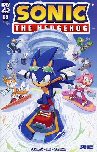 [MAR241158] Sonic the Hedgehog #69 (Cover A Min Ho Kim)