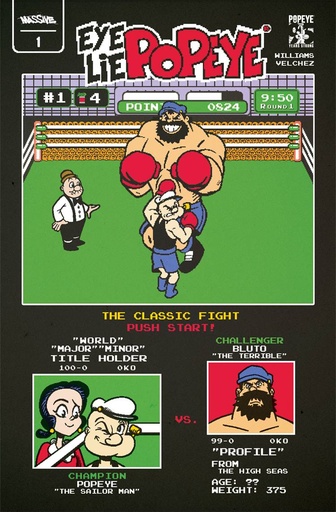 [MAR240993] Eye Lie Popeye #1 (Cover D Trevor Richardson Homage Variant)