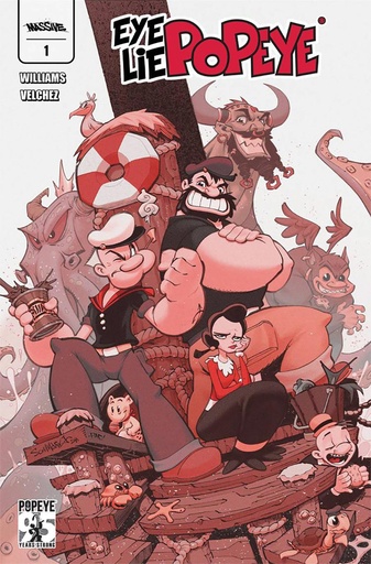 [MAR240991] Eye Lie Popeye #1 (Cover B Jon Sommariva)