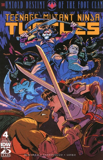 [APR241153] Teenage Mutant Ninja Turtles: Untold Destiny of the Foot Clan #4 (Cover B Tango Variant)