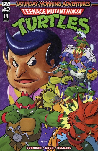 [APR241150] Teenage Mutant Ninja Turtles: Saturday Morning Adventures Continued #14 (Cover B Travis Hymel)