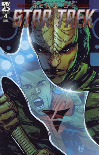[APR241144] Star Trek: Sons of Star Trek #4 (Cover B Angel Hernandez)