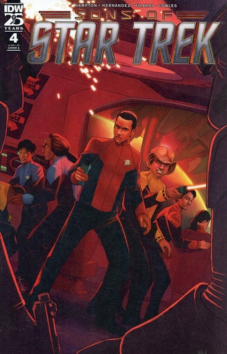 [APR241143] Star Trek: Sons of Star Trek #4 (Cover A Jake Bartok)
