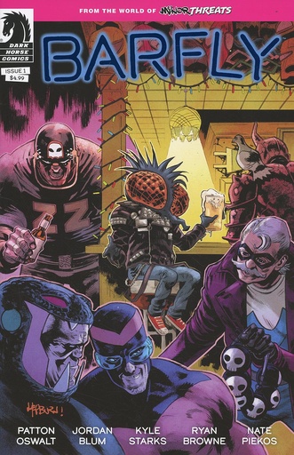 [APR241051] From the World of Minor Threats: Barfly #1 (Cover D Scott Hepburn Foil Variant)