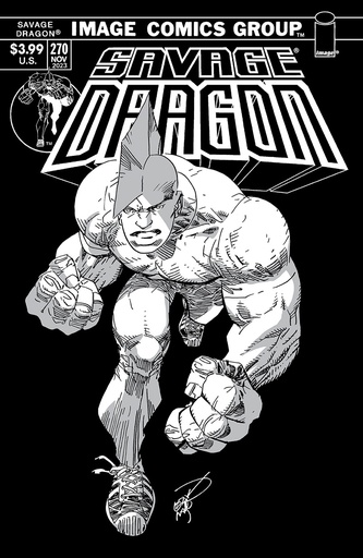[SEP230526] Savage Dragon #270 (Cover B Erik Larsen 70s Trade Dress Variant)