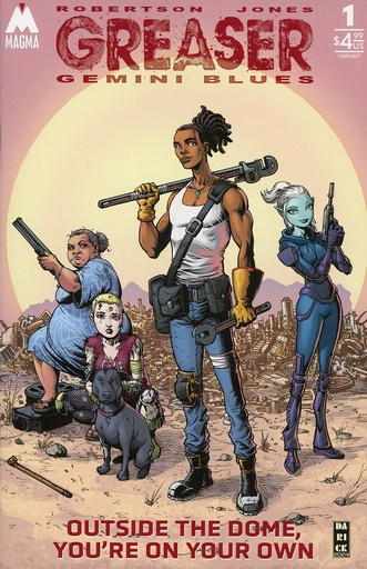 [MAY241755] Greaser: Gemini Blues #1 (Cover B Darick Robertson)