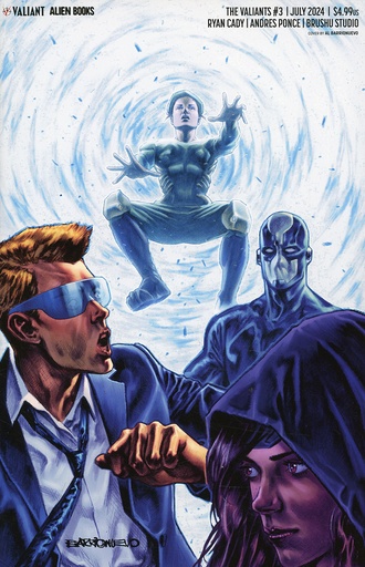 [MAY241234] The Valiants #3 of 4 (Cover C Al Barrionuevo Virgin Variant)