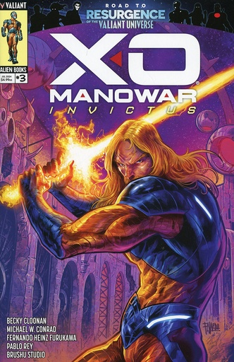 [MAY241230] X-O Manowar: Invictus #3 of 4 (Cover A Guillermo Fajardo)